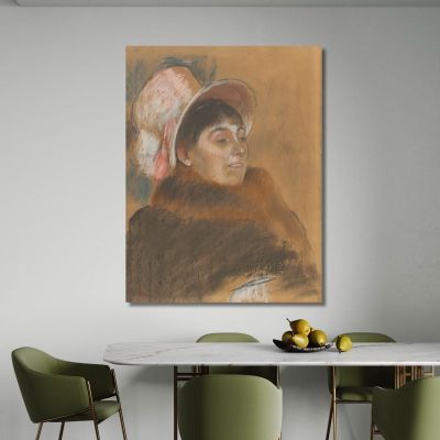 Madame Dietz-Monnin 1879 Edgar Degas edg45 canvas print 