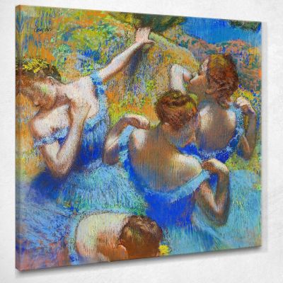 Blue Dancer Edgar Degas edg63 canvas print 