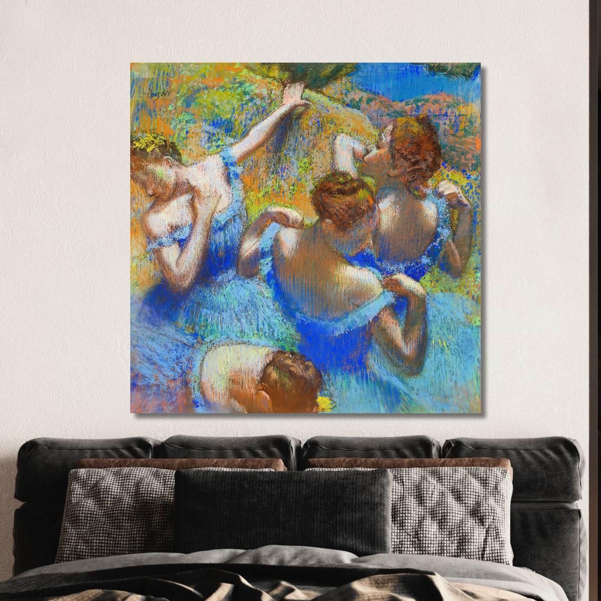 Blue Dancer Edgar Degas edg63 canvas print 