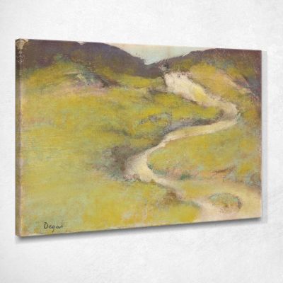 Path In A Field 1890 Edgar Degas edg64 canvas print 