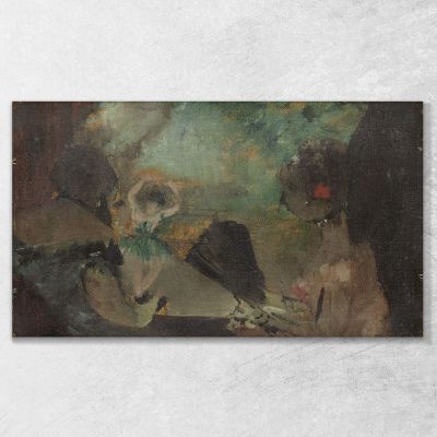 The Lodge 1883 Edgar Degas edg78 canvas print 