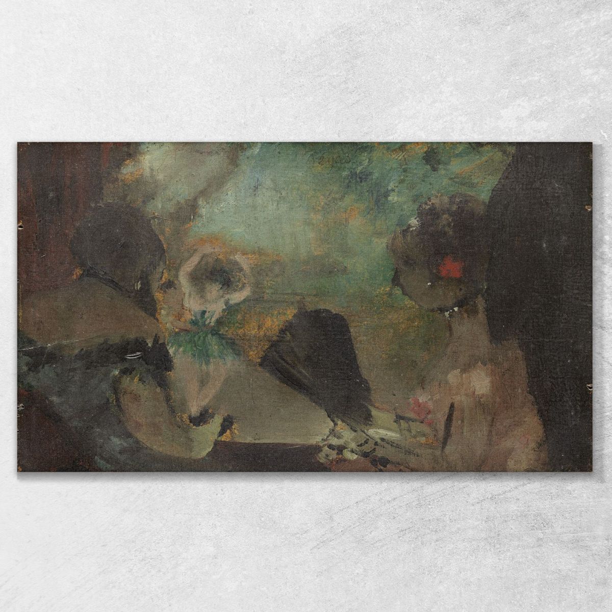 The Lodge 1883 Edgar Degas edg78 canvas print 