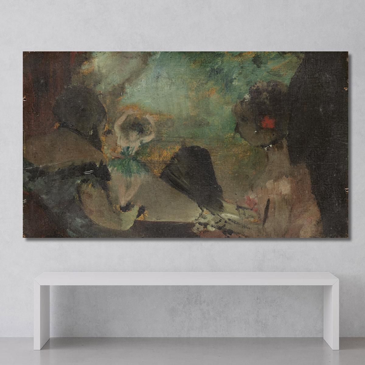 The Lodge 1883 Edgar Degas edg78 canvas print 