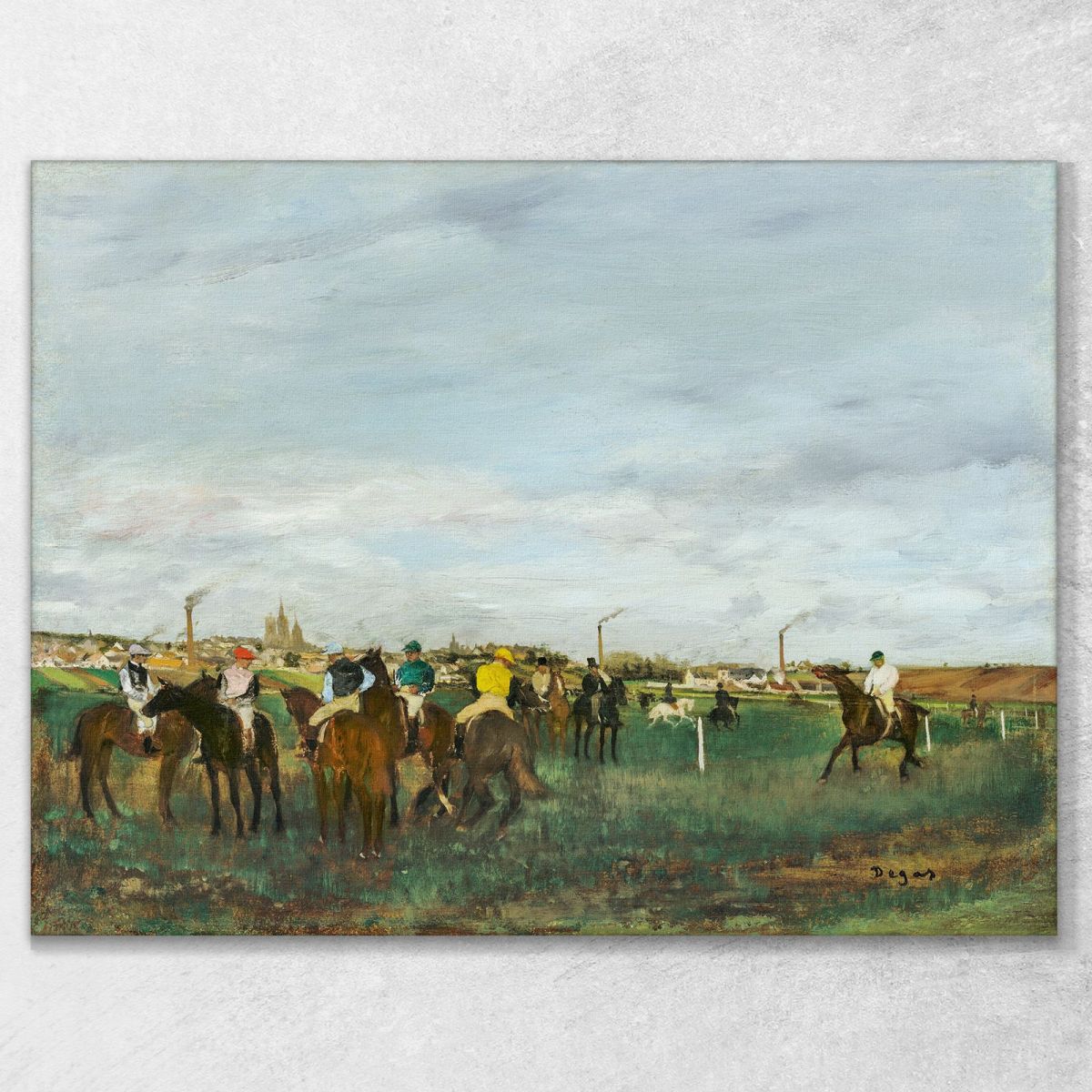 Bind Edgar Degas edg80 canvas print 