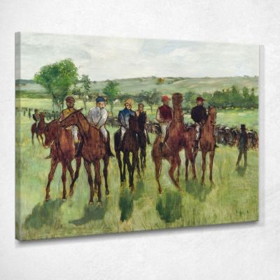 The Knights 1885 Edgar Degas edg82 canvas print 