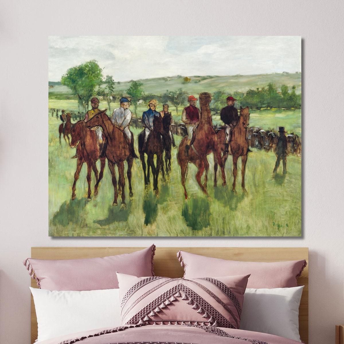 The Knights 1885 Edgar Degas edg82 canvas print 
