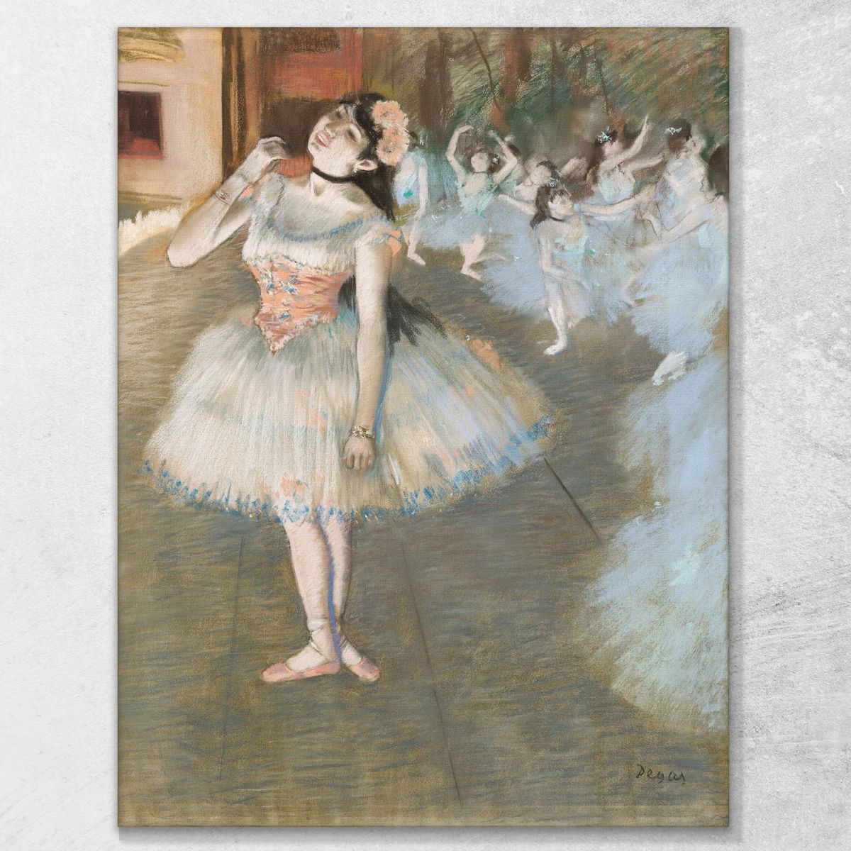 The Star Edgar Degas edg84 canvas print 