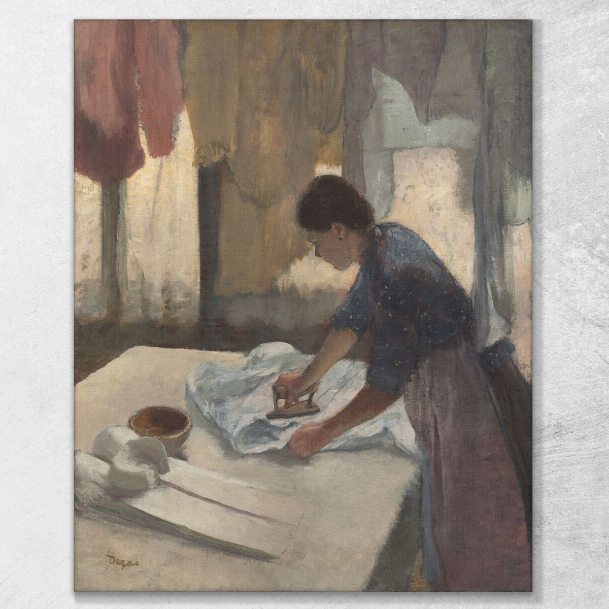 Women'S Ironing Room Edgar Degas edg88 canvas print 