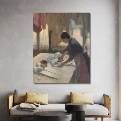 Women'S Ironing Room Edgar Degas edg88 canvas print 
