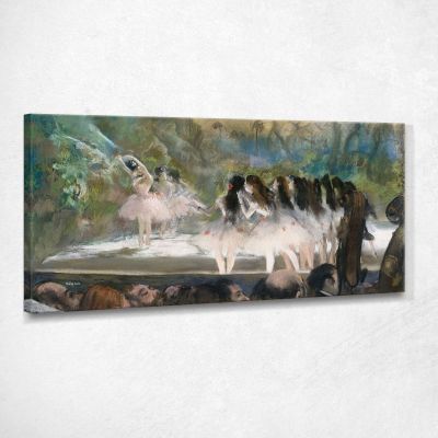 Ballet At The Paris Opéra 1877 Edgar Degas edg92 canvas print 