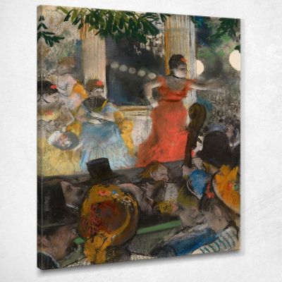 Café-Concerto At Les Ambassadeurs Edgar Degas edg99 canvas print 
