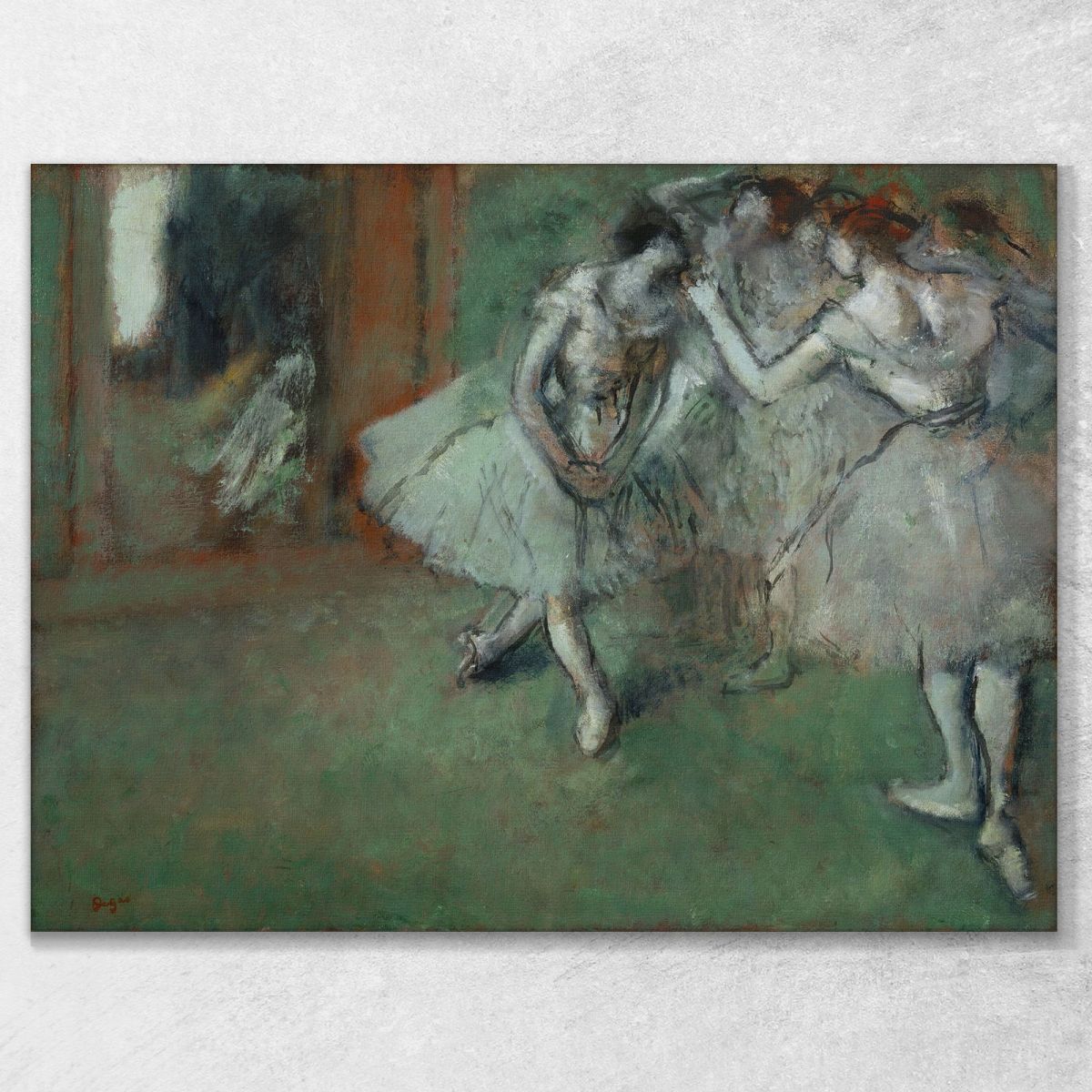 A Group Of Dancers Edgar Degas edg101 canvas print 