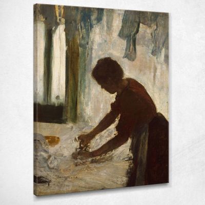 A Woman Ironing Edgar Degas edg102 canvas print 