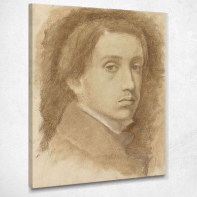 Self-Portrait 2 Edgar Degas edg120 canvas print 
