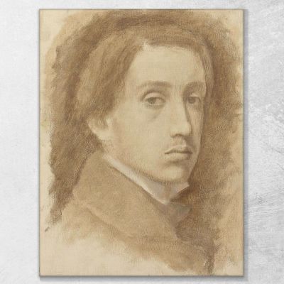 Self-Portrait 2 Edgar Degas edg120 canvas print 