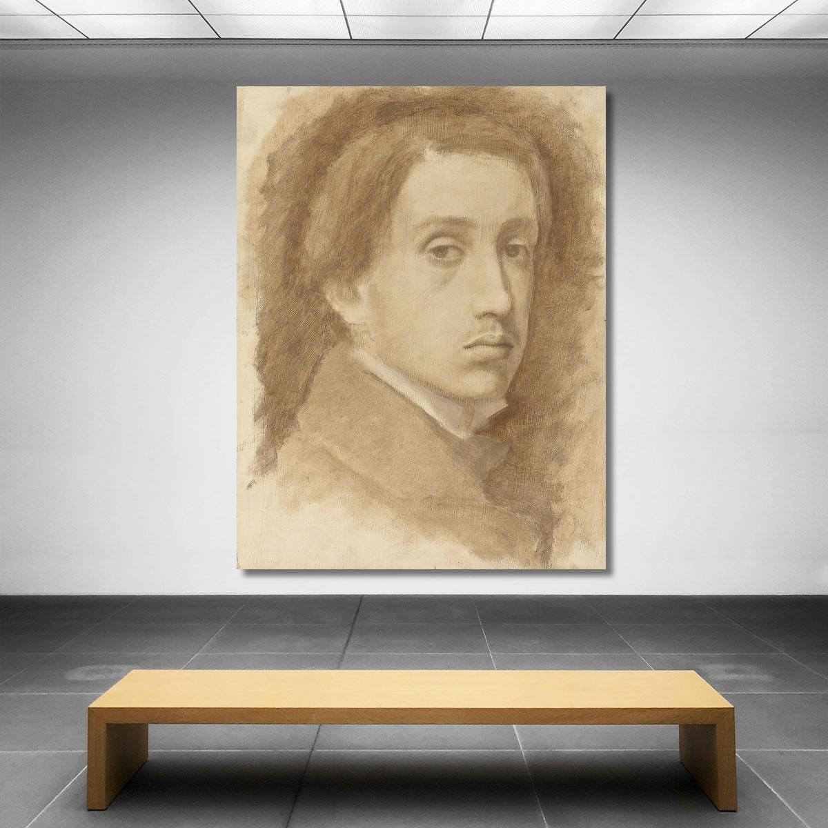 Self-Portrait 2 Edgar Degas edg120 canvas print 