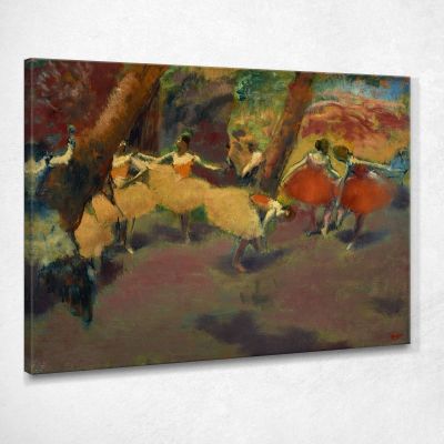 Before The Performance Edgar Degas edg126 canvas print 