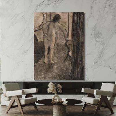 Brothel Scene (In The Living Room Of A Brothel) Edgar Degas edg130 canvas print 