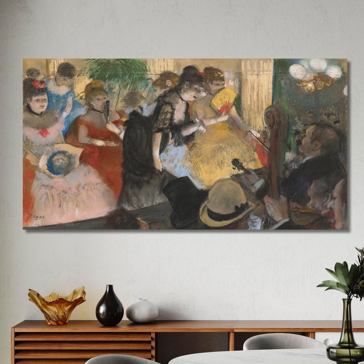 Café Concert Edgar Degas edg132 canvas print 
