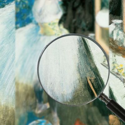 Dancer In Her Dressing Room Edgar Degas edg136 canvas print