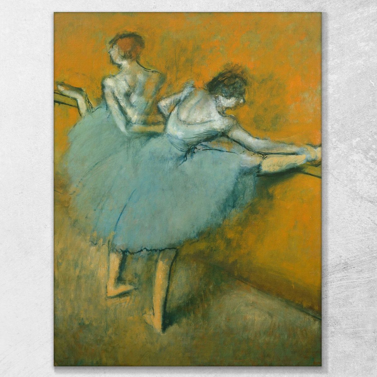 Dancers At The Barre Edgar Degas edg141 canvas print 