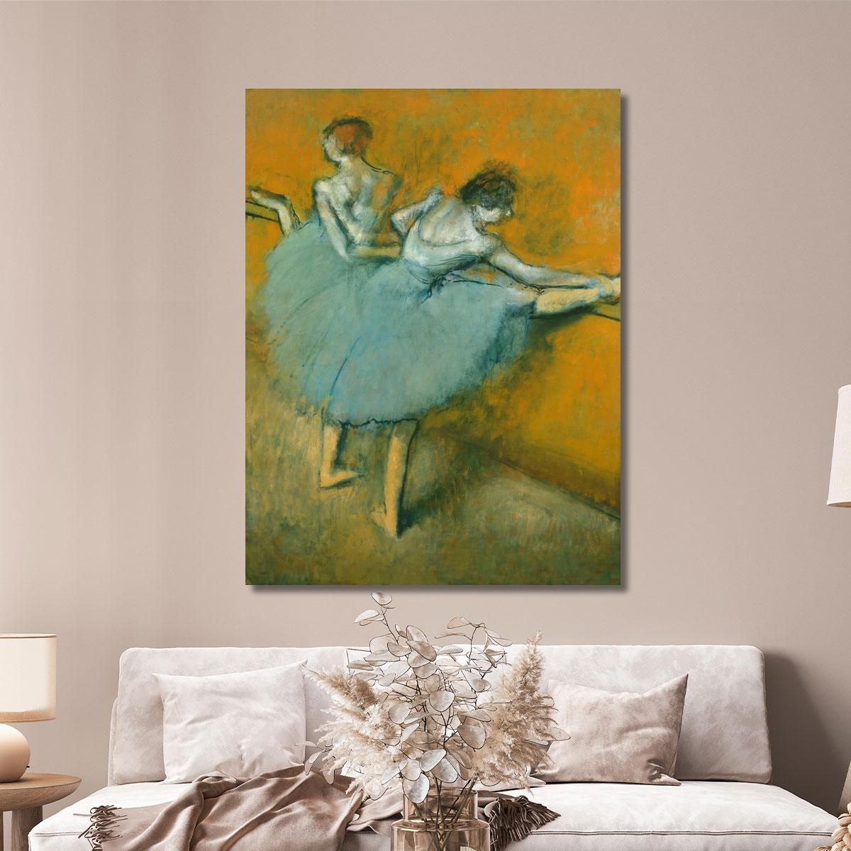 Dancers At The Barre Edgar Degas edg141 canvas print 