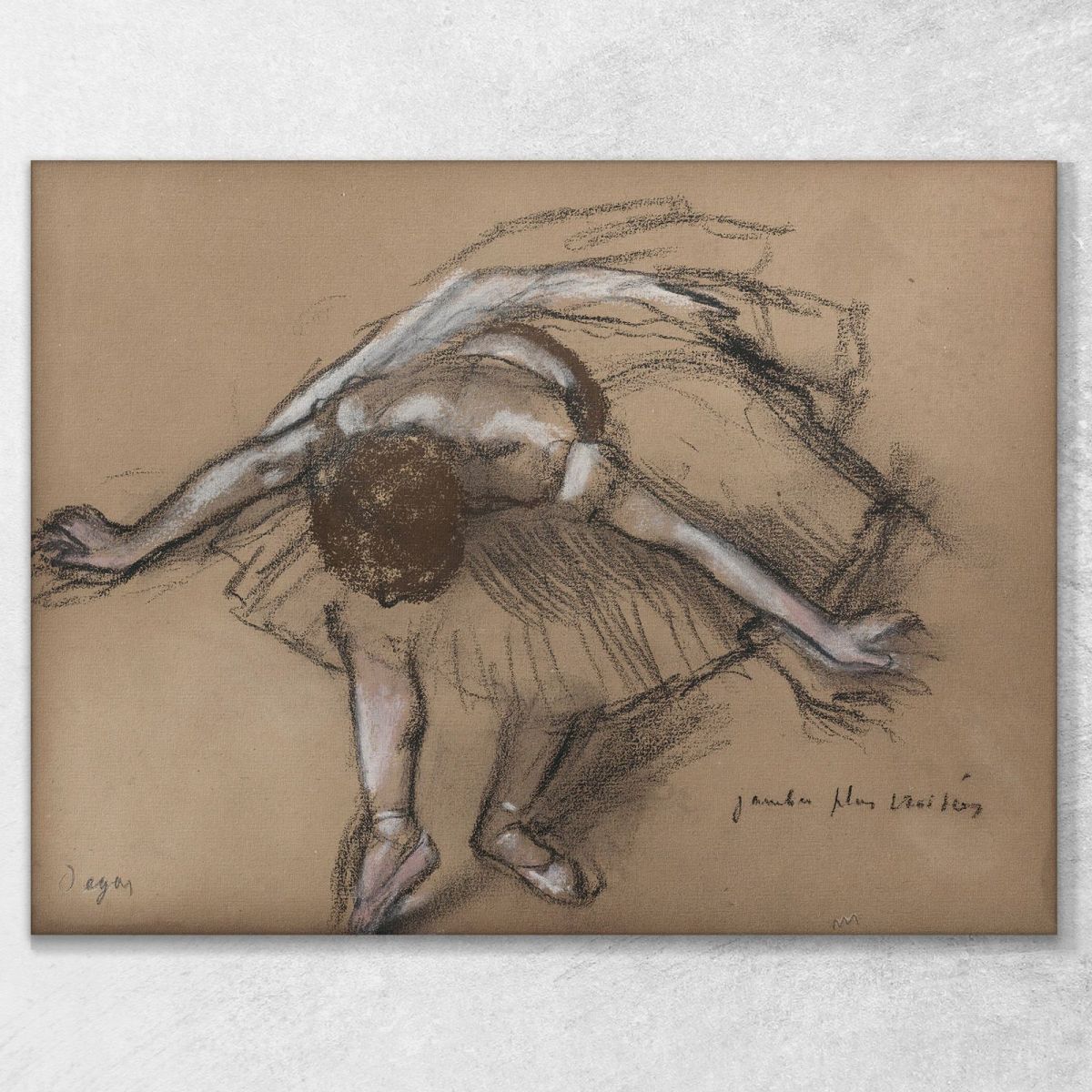 Dancer 2 Edgar Degas edg143 canvas print 
