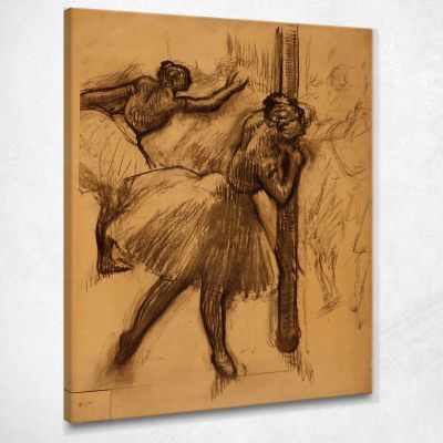 Dancer Leaning On A Column Edgar Degas edg149 canvas print 