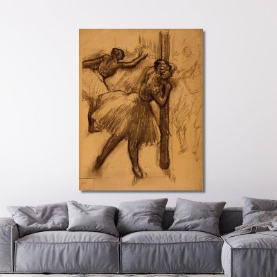 Dancer Leaning On A Column Edgar Degas edg149 canvas print 