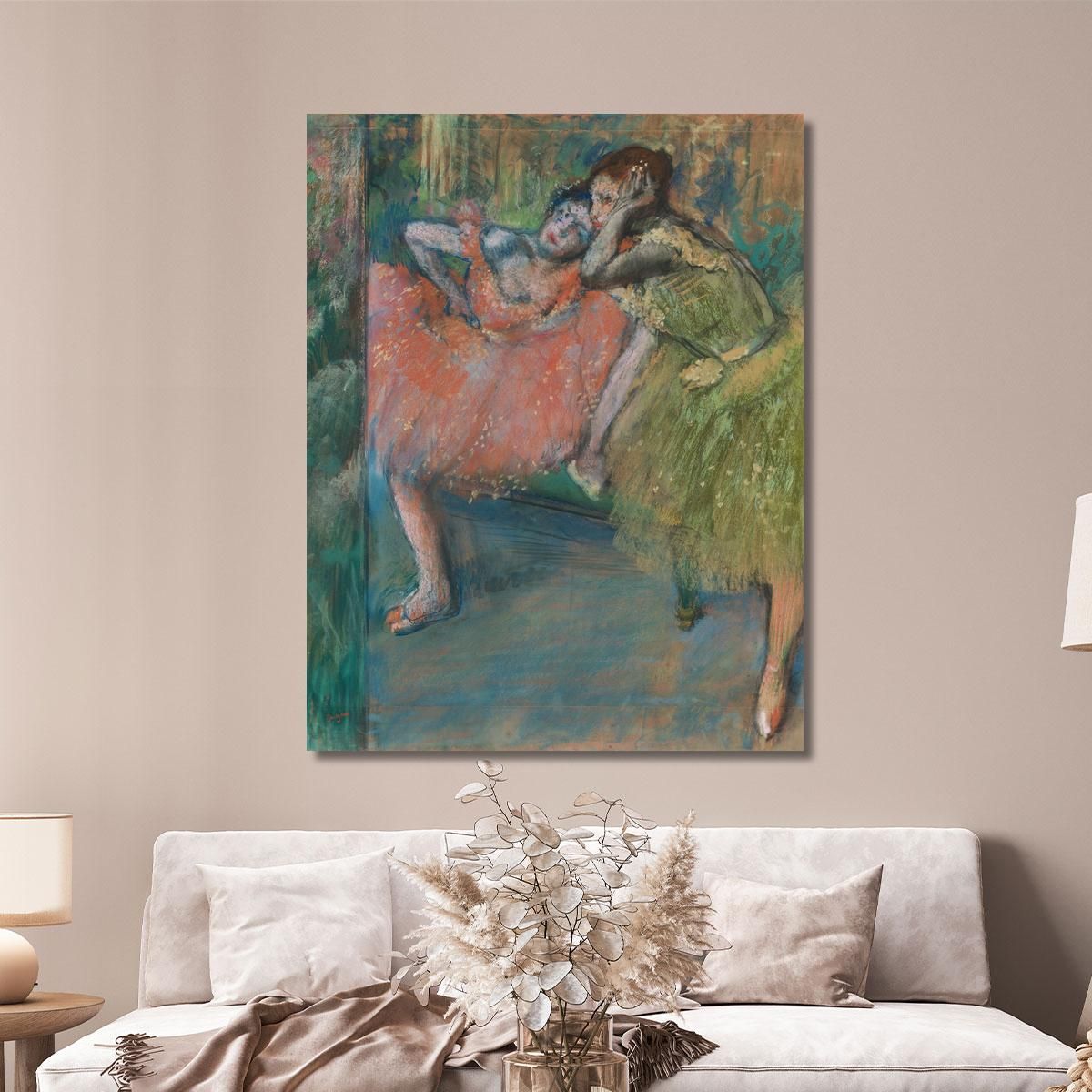 Dancers At The Foyer Edgar Degas edg153 canvas print 