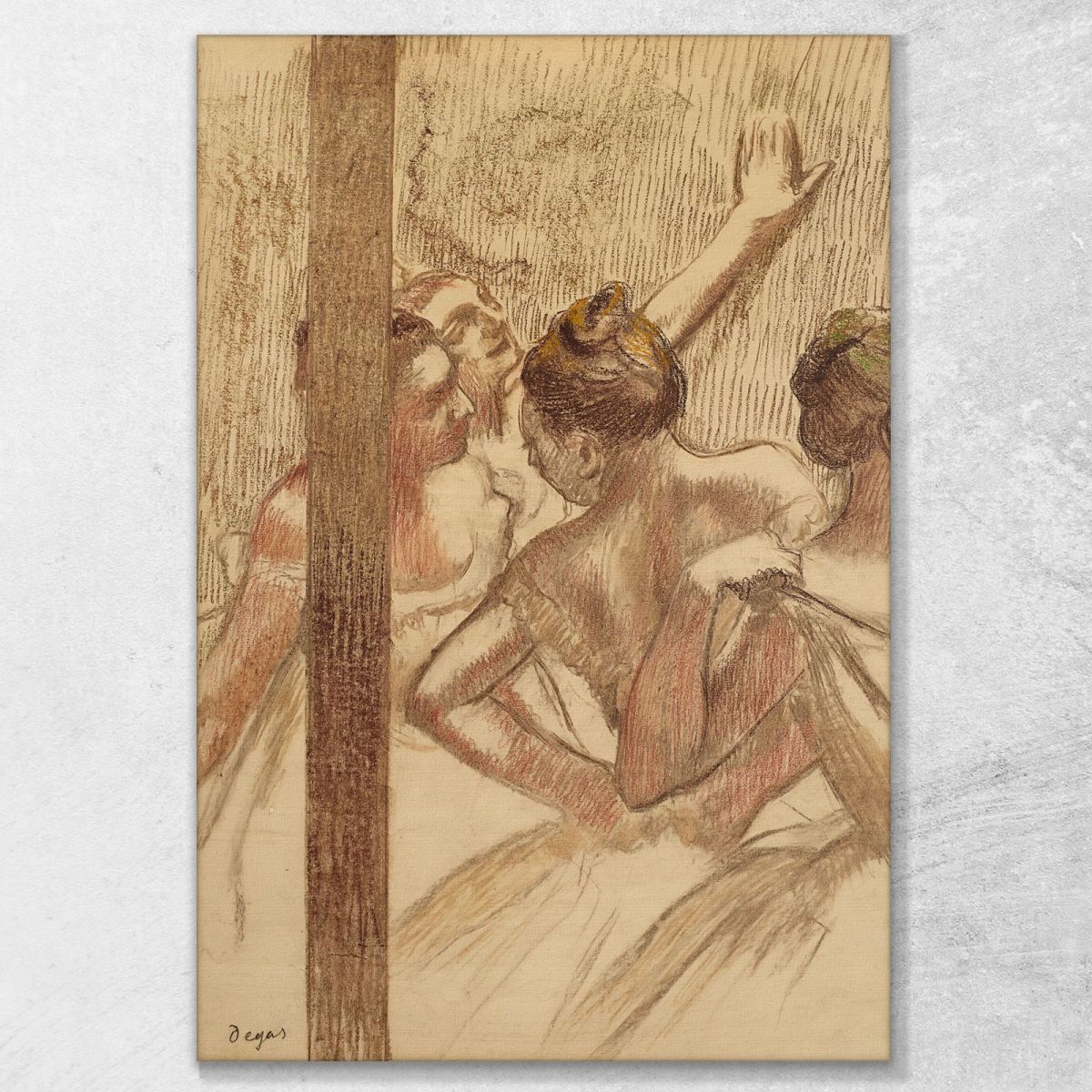Dancers Edgar Degas edg156 canvas print 
