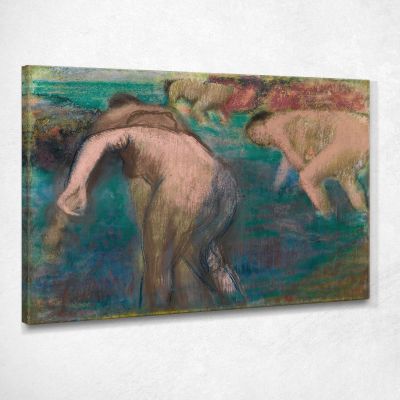 Women In The Bath Edgar Degas edg174 canvas print 