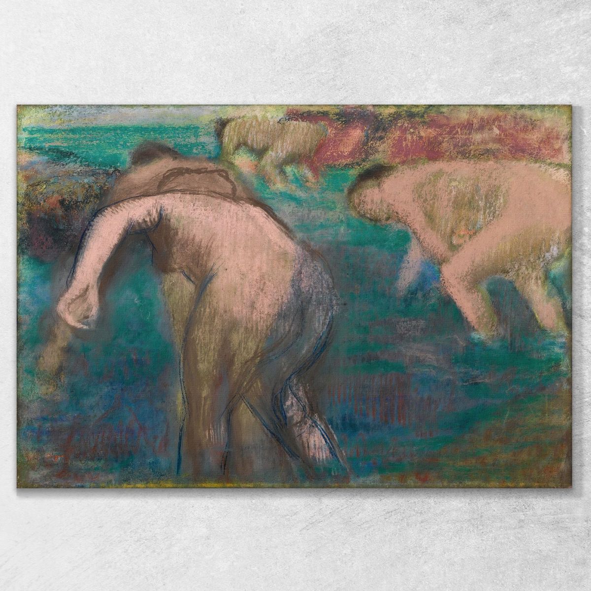 Women In The Bath Edgar Degas edg174 canvas print 