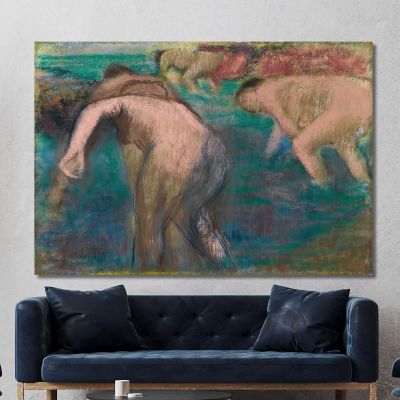 Women In The Bath Edgar Degas edg174 canvas print 