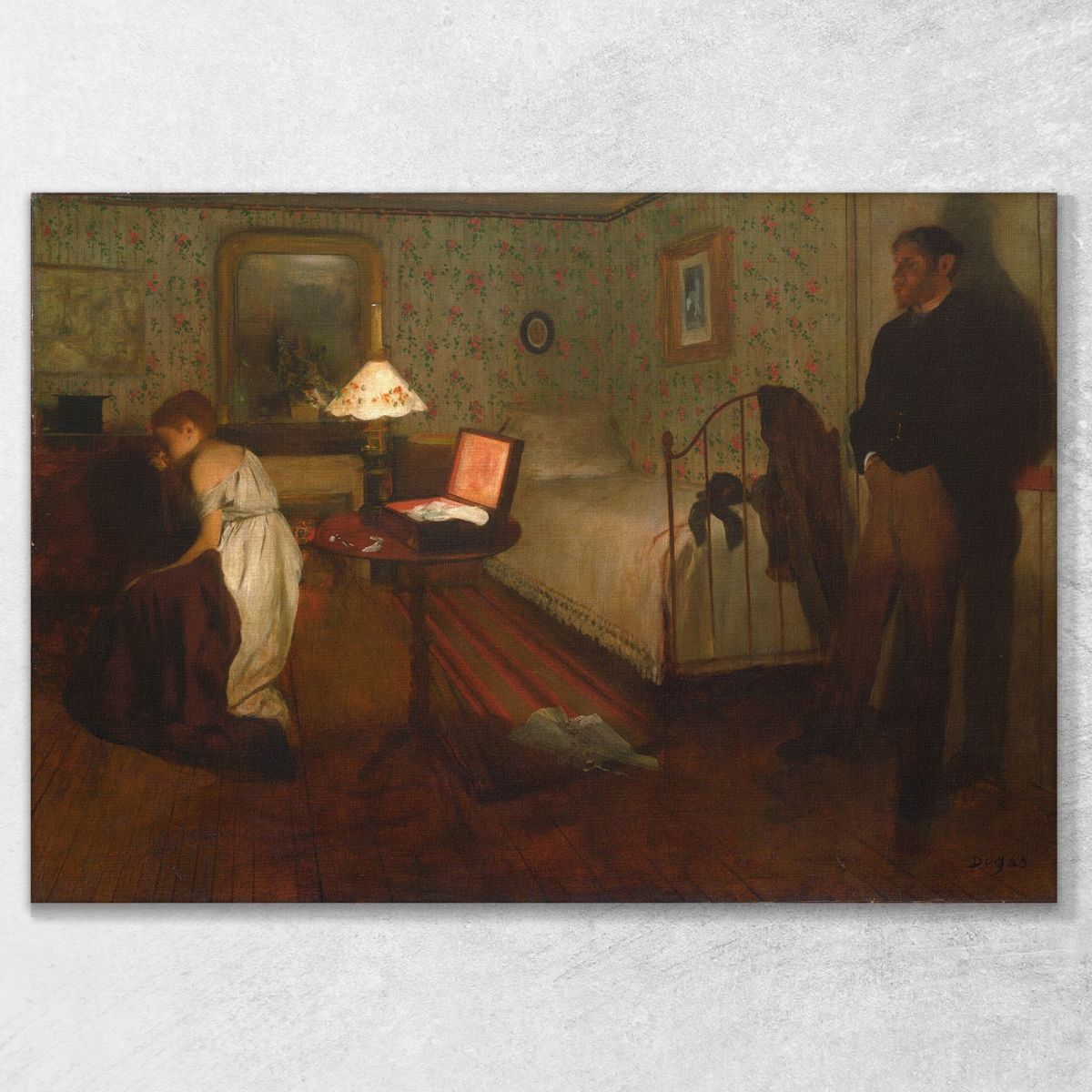 Interior Edgar Degas edg184 canvas print 