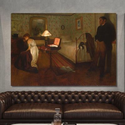 Interior Edgar Degas edg184 canvas print 