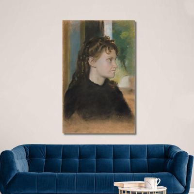 Madame Théodore Gobillard Edgar Degas edg204 canvas print 
