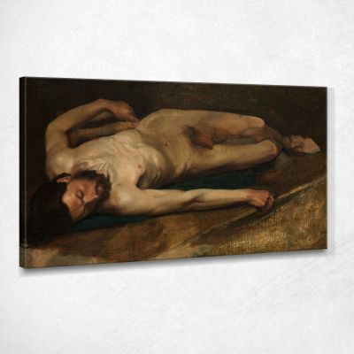Male Nude Edgar Degas edg208 canvas print 