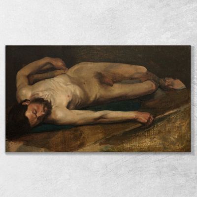 Male Nude Edgar Degas edg208 canvas print 