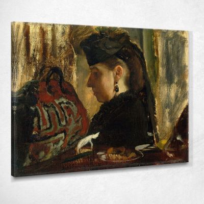 Marie Dihau Edgar Degas edg210 canvas print 