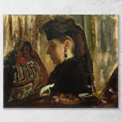 Marie Dihau Edgar Degas edg210 canvas print 