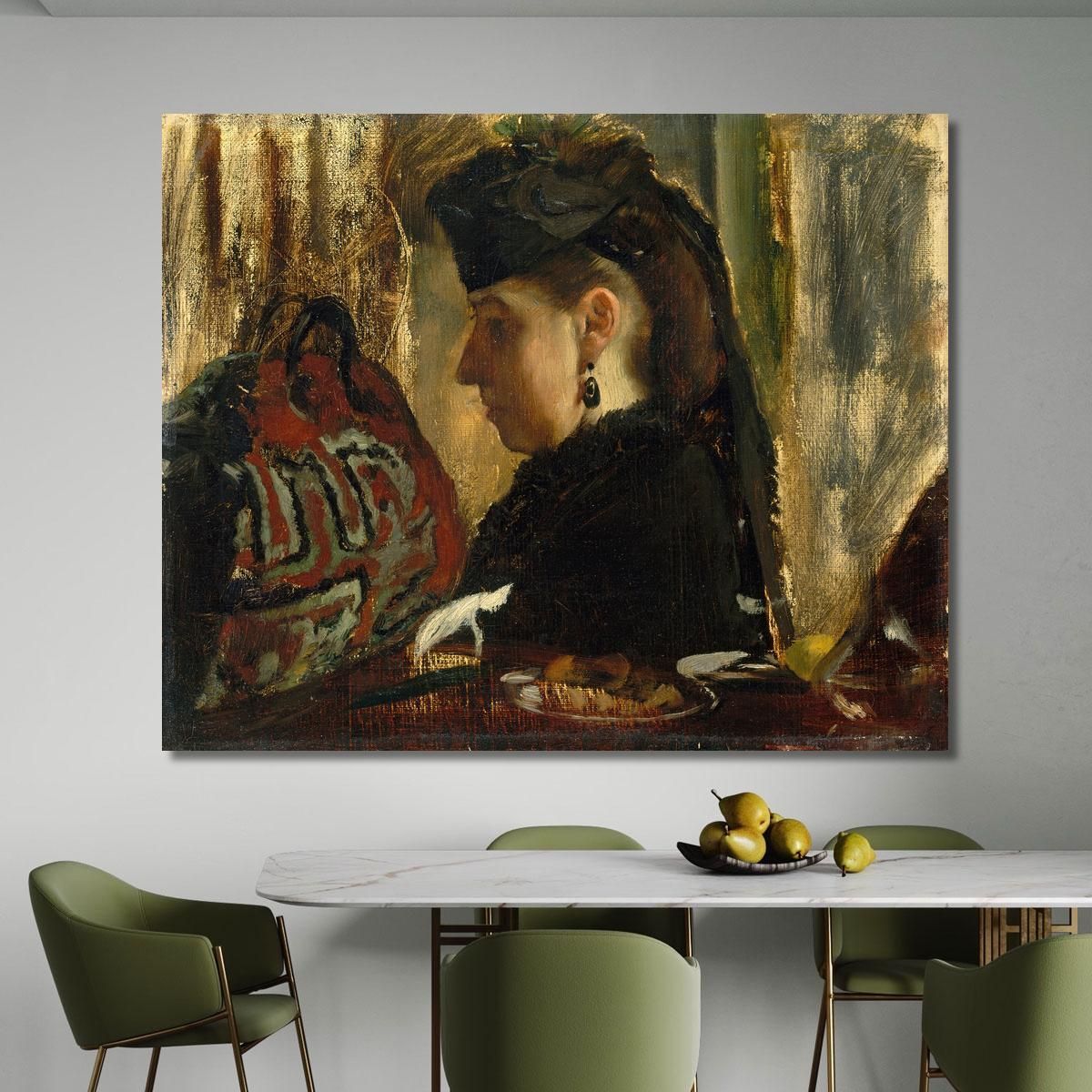 Marie Dihau Edgar Degas edg210 canvas print 