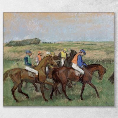 Races Edgar Degas edg237 canvas print 
