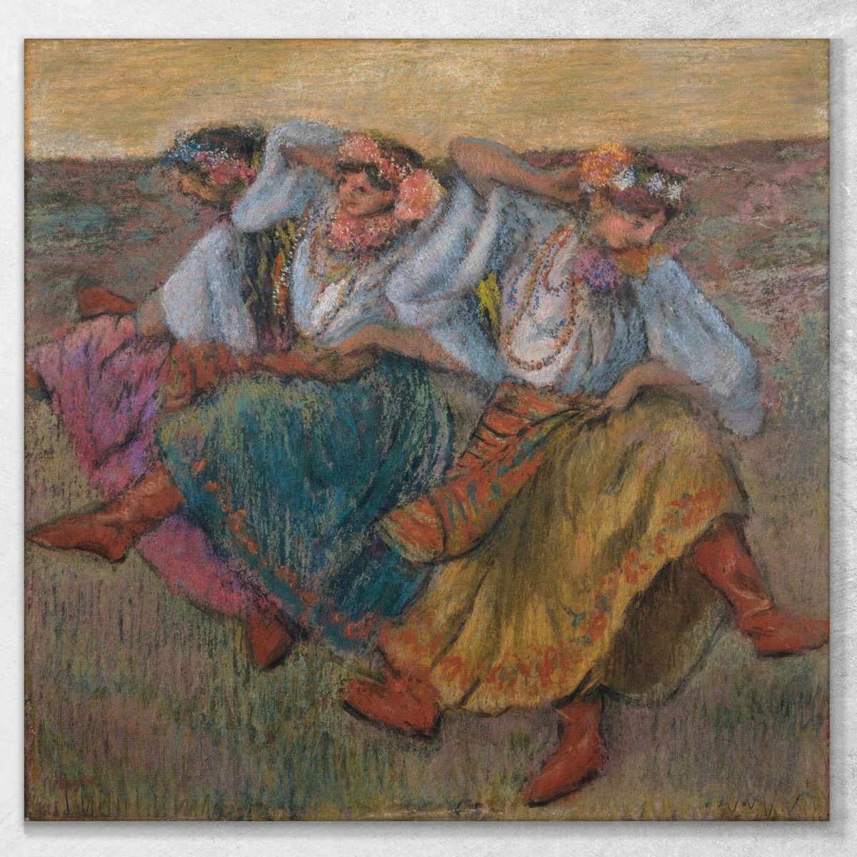 Russian Dancers Edgar Degas edg242 canvas print 