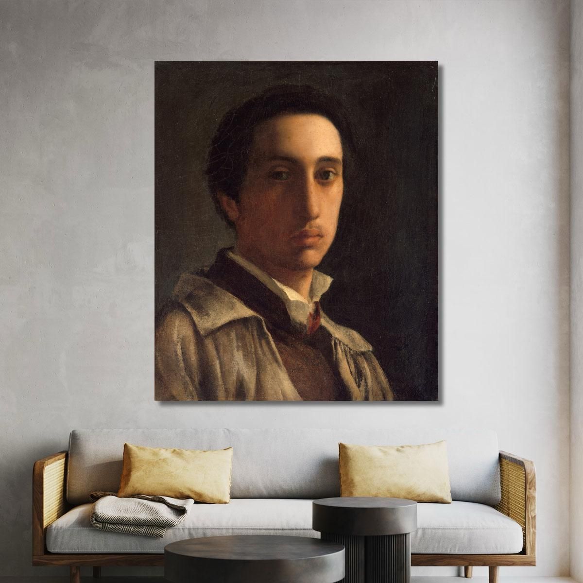 Self-Portrait 2 Edgar Degas edg243 canvas print 
