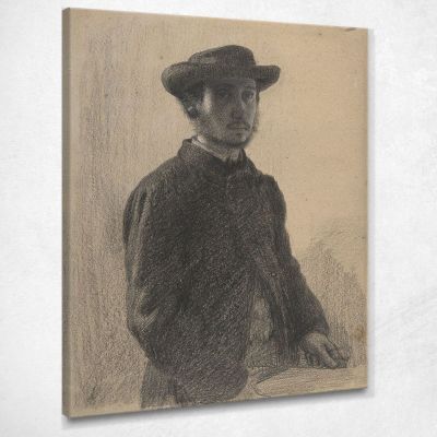 Self-Portrait 4 Edgar Degas edg244 canvas print 