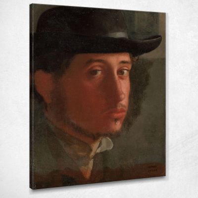 Self-Portrait Edgar Degas edg246 canvas print 