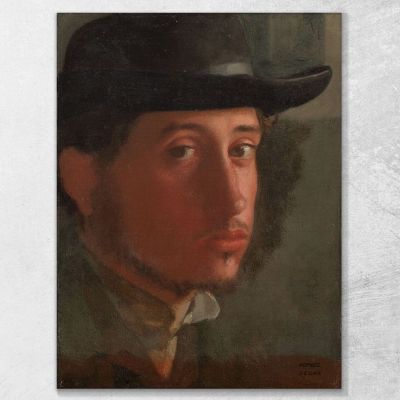 Self-Portrait Edgar Degas edg246 canvas print 