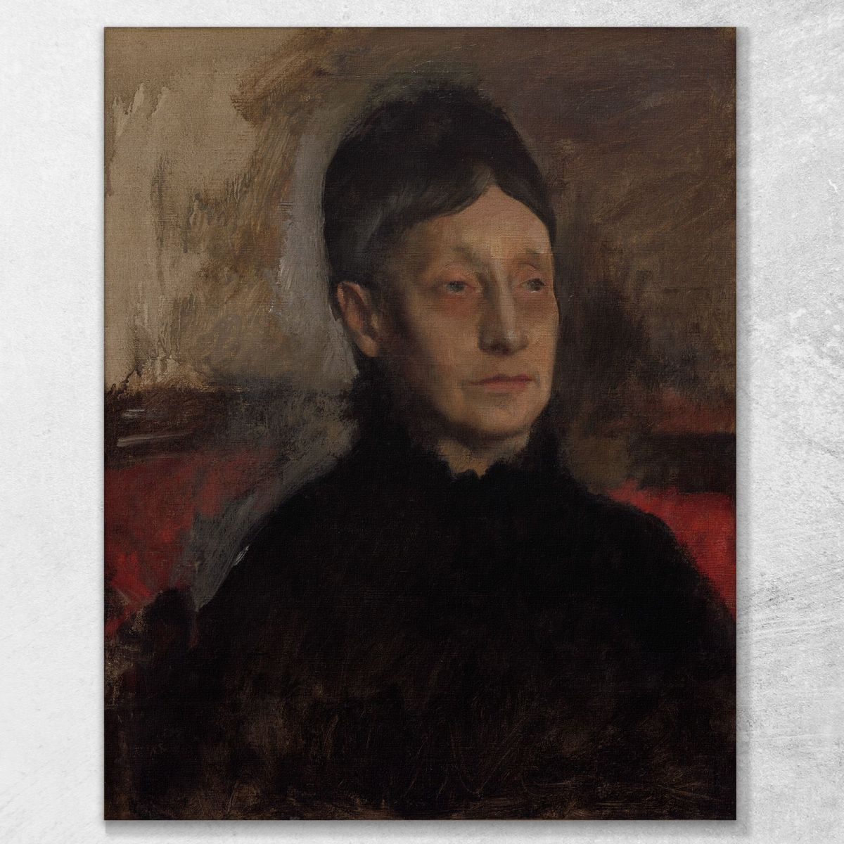 Stefanina Primicile Carafa Marchioness Of Cicerale And Duchess Of Montejasi Edgar Degas edg249 canvas print 