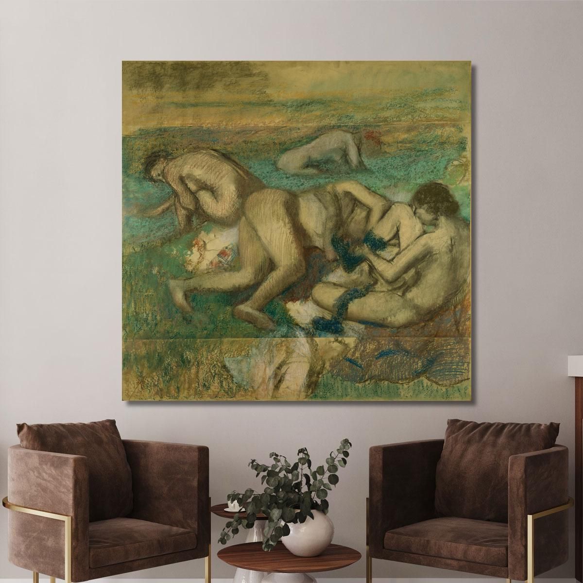 The Bathers Edgar Degas edg258 canvas print 